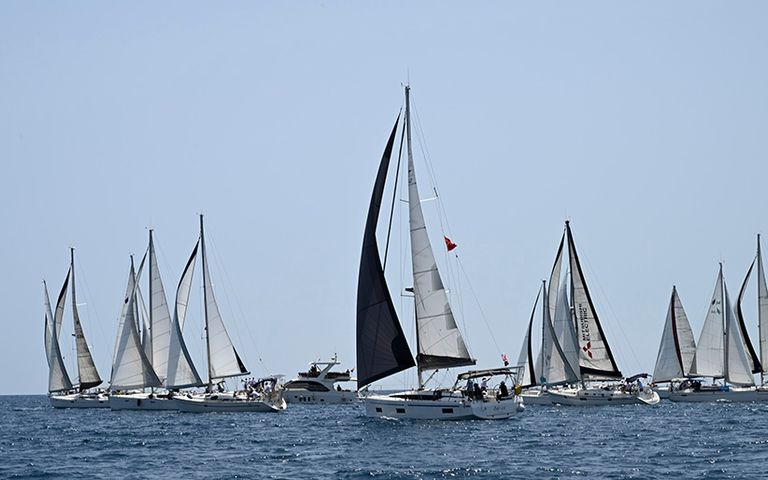 Coral Cup’ta 20 yelkenli yat, 4 farklı kategoride yarıştı