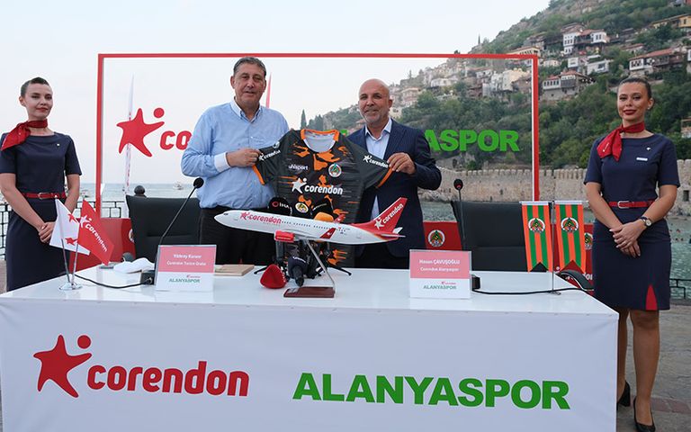 Corendon Airlines Alanyaspor’un isim sponsoru oldu