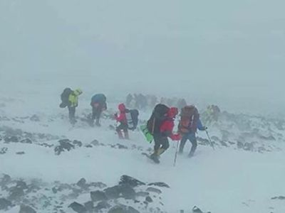 24 İranlı dağcı Türk dağcılar tarafından kurtarıldı