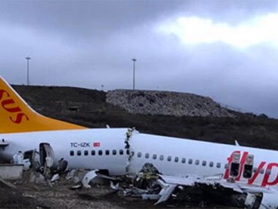 Kaza yapan Pegasus uçağındaki yolculardan 13'ü yoğun bakımda