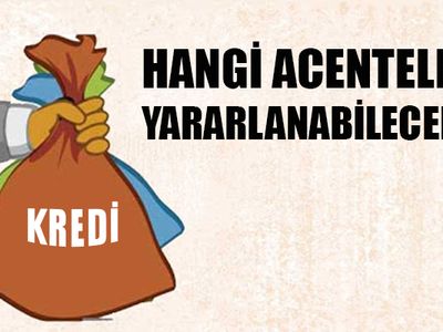 Küçük acentelere verilecek kredinin detayları belli oldu