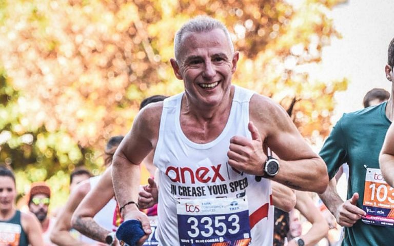 Feridun Ergün ANEX sponsorluğunda New York Maratonunda koştu