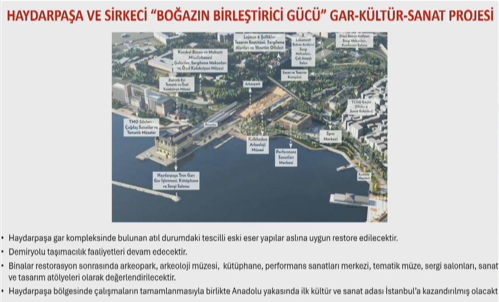 Ersoy’dan Haydarpaşa ve Sirkeci garlarına ilişkin açıklama