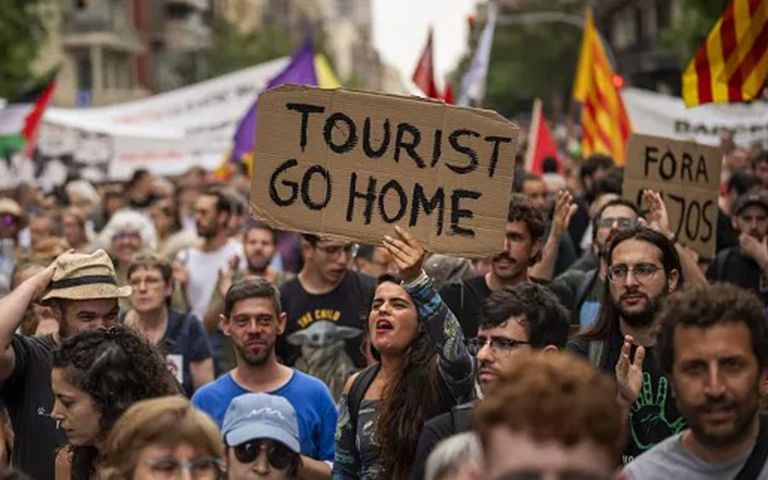 İspanya’da ‘aşırı turizm’ protestoları devam ediyor