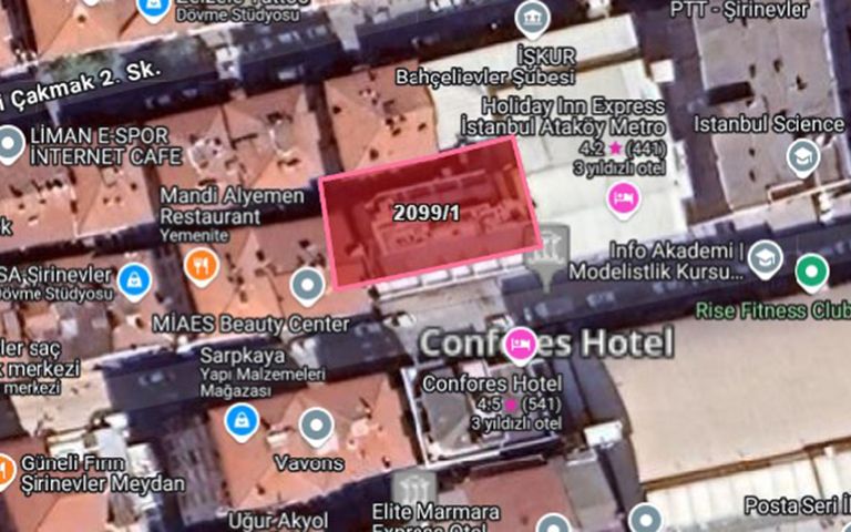 İstanbul’daki otel icradan satışa çıkarıldı