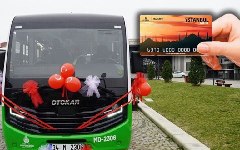 İstanbulkart minibüslerde de kullanılacak