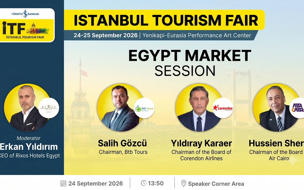 İstanbul Turizm Fuarı’nda Mısır pazarı masaya yatırılacak