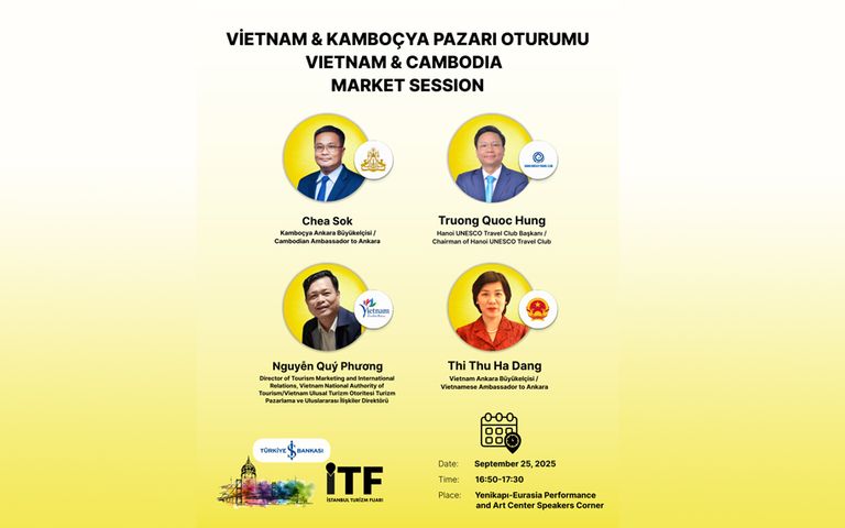 ITF’de Vietnam ve Kamboçya turizm pazarları ele alınacak