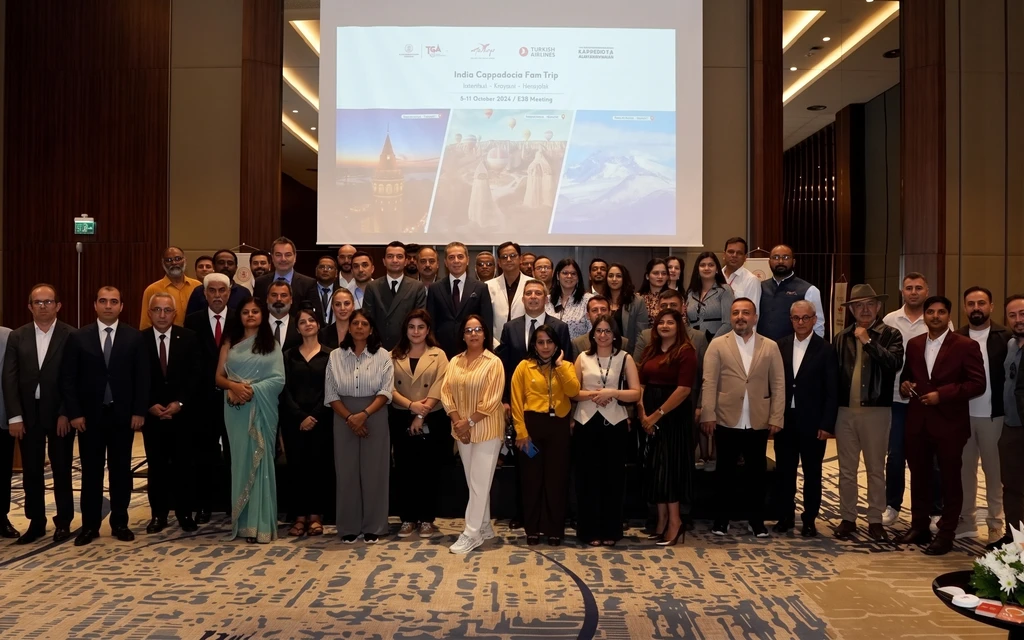 Hintli turizmciler Kapadokya'ya geldi! Bölge için büyük potansiyel