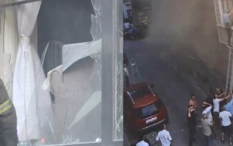Sultanahmet’te korkutan otel yangını