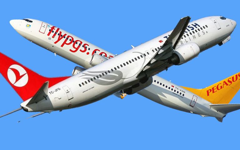 Bayram tatilinde THY ve Pegasus’tan 217 ek sefer