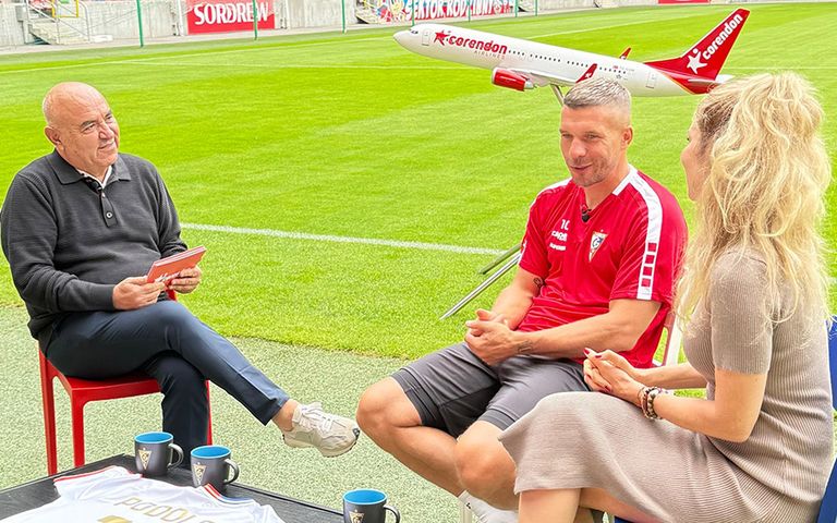 Corendon Sport Talks'un yeni konuğu Lukas Podolski oldu