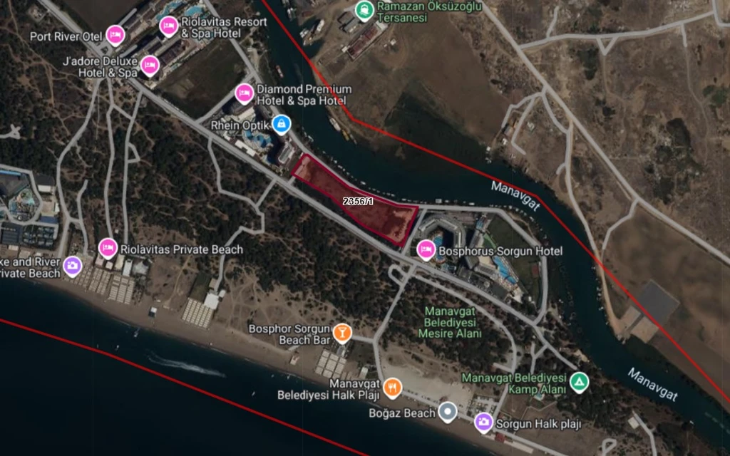 Antalya Manavgat'a yeni 5 yıldızlı otel! 486 milyonluk yatırımın ÇED süreci başlatıldı