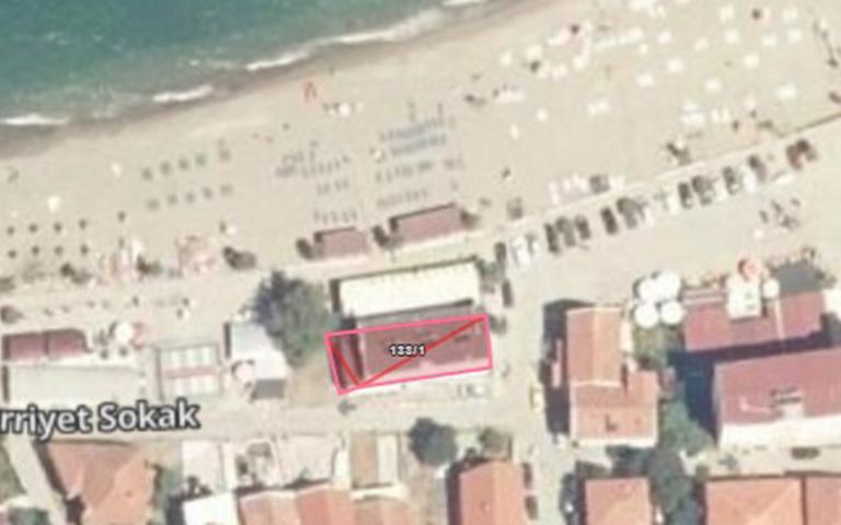 Denize sıfır otel daha icradan satışta