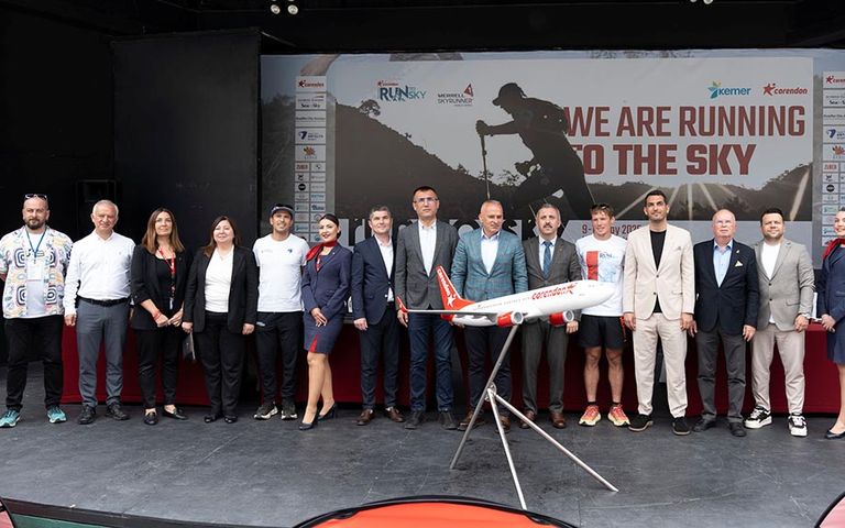 Corendon Tahtalı Run to Sky için basın toplantısı düzenlendi