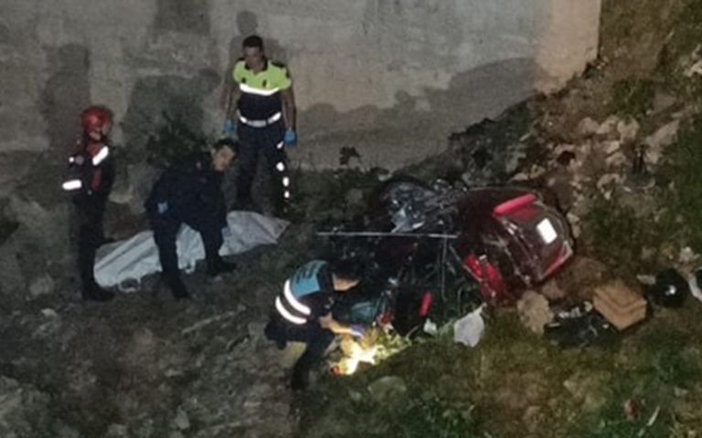 Trabzon’da motosikletle dereye düşen Suudi turist hayatını kaybetti