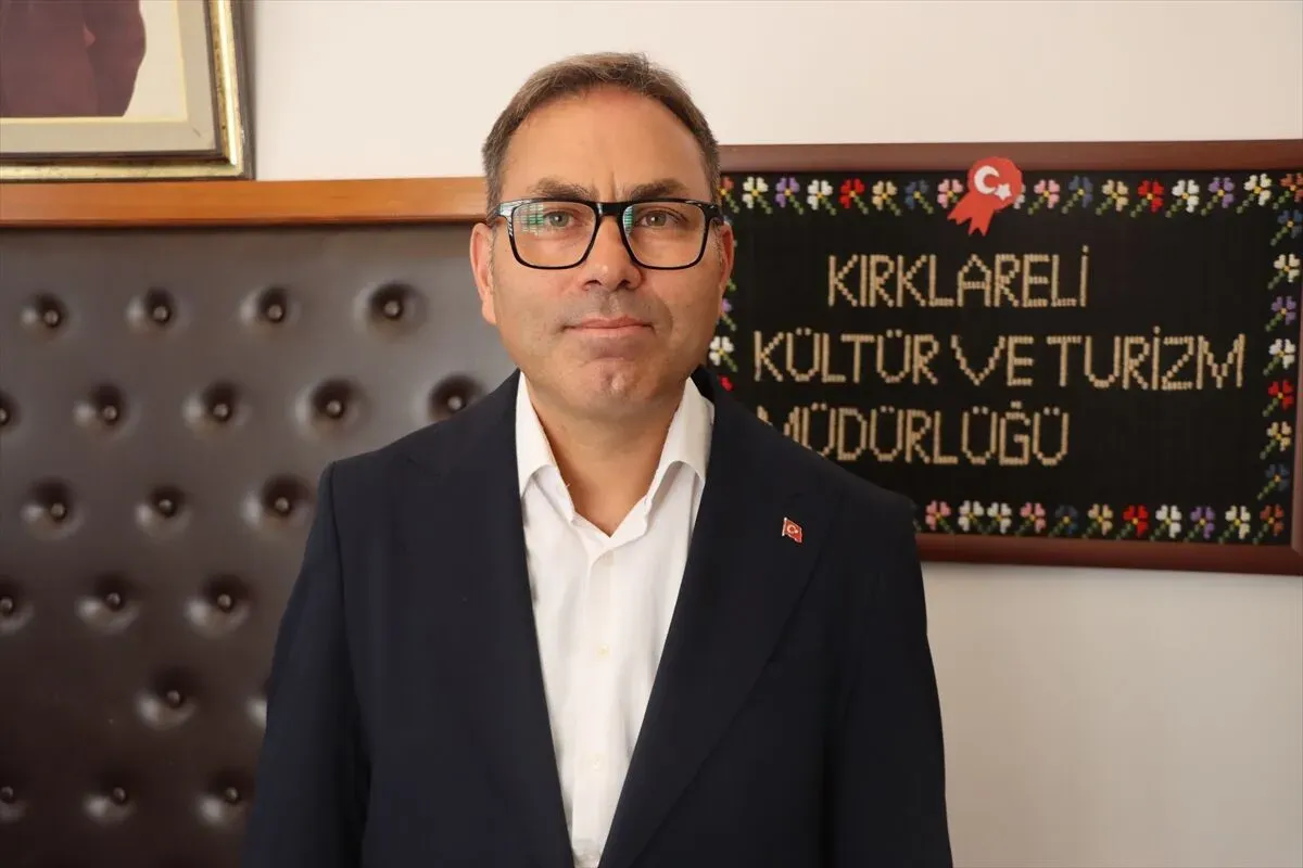 Kırklareli Kültür ve Turizm Müdürü Veli Şen