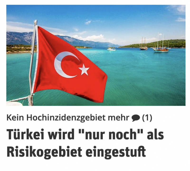 Türkiye Almanya risk kategorisi