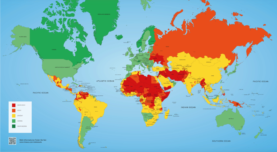 2024 Seyahat Risk Haritası