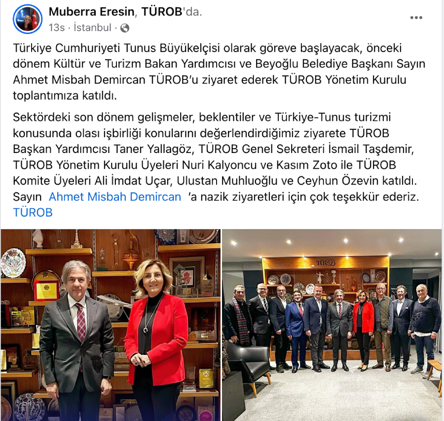 TÜROB Ahmet Misbah Demircan