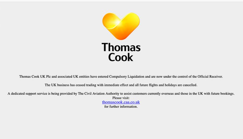 Thomas Cook aciklama