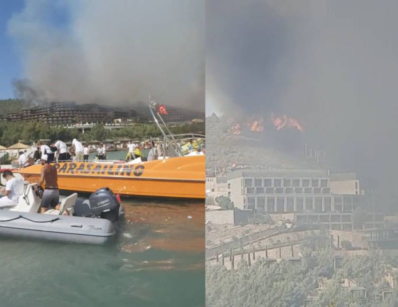 Lujo Titanic yangın