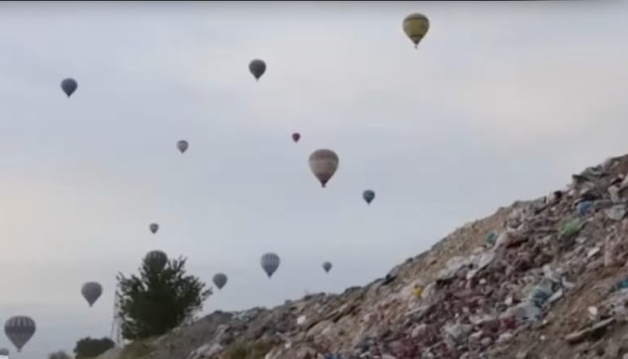 Kapadokya Çöp Yığını
