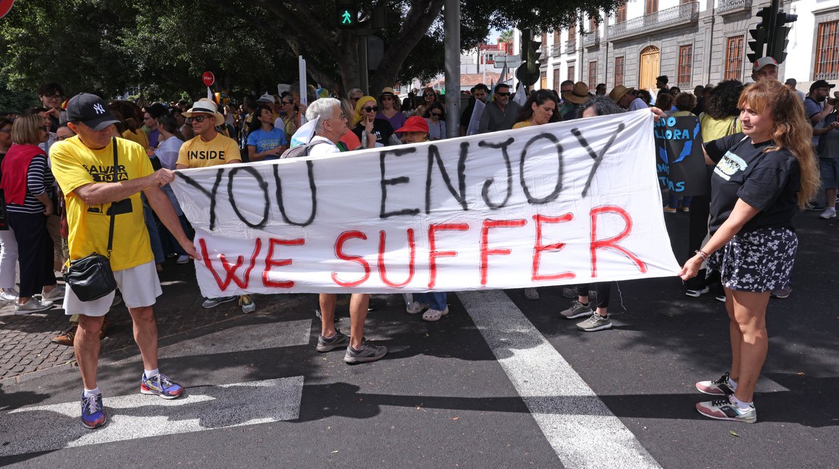 Tenerife Turizm Protestosu