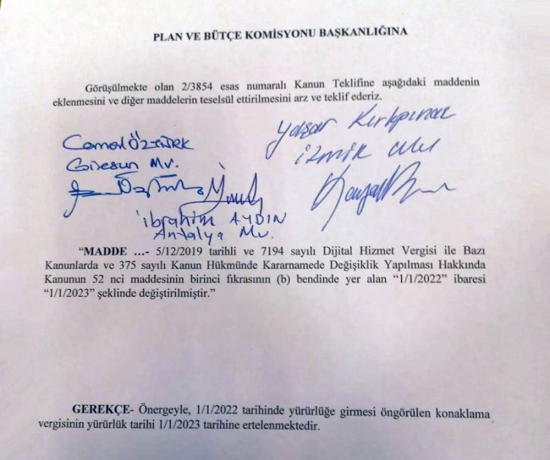 Konaklama Vergisi